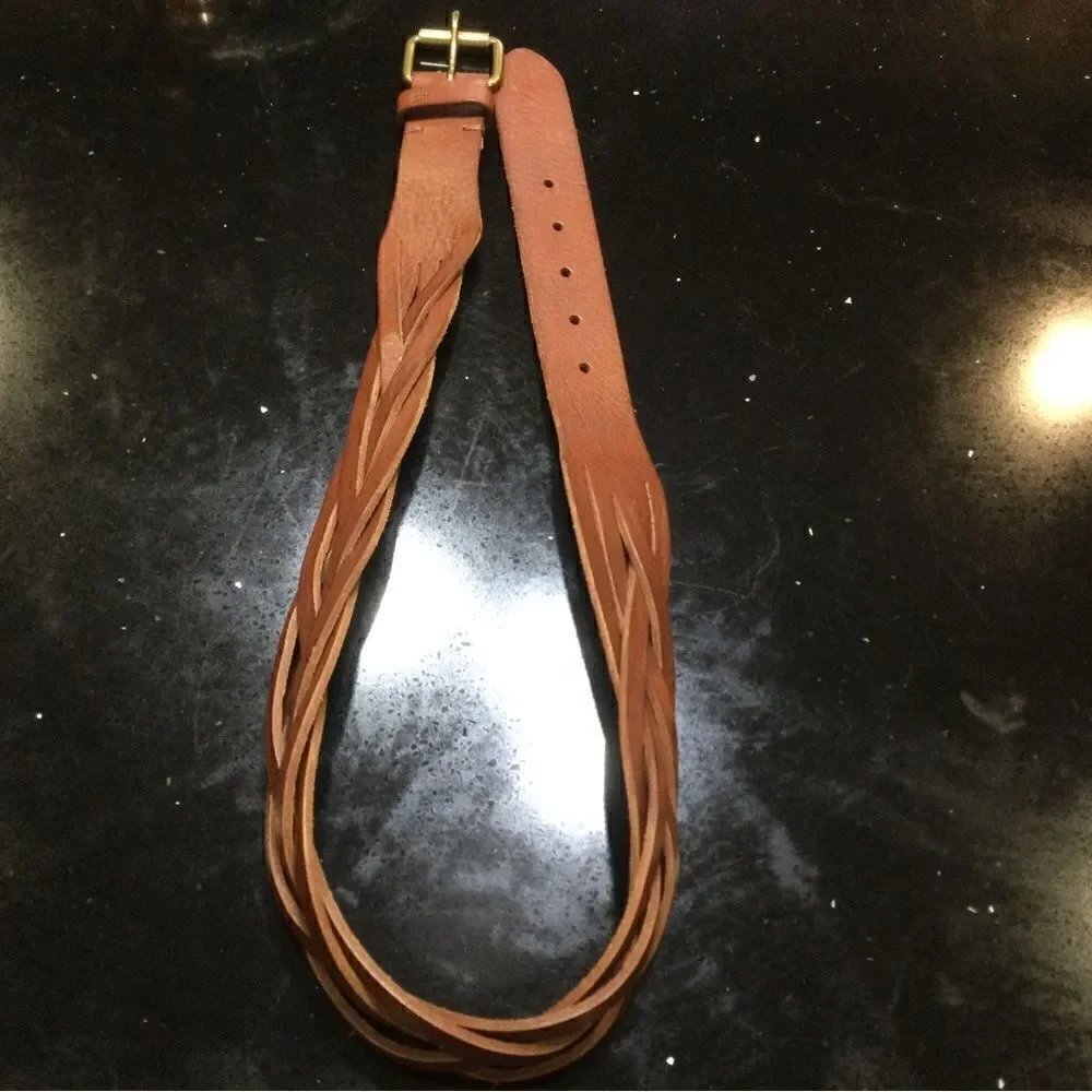RLX RALPH LAUREN Leather Belt - Picture 1 of 8